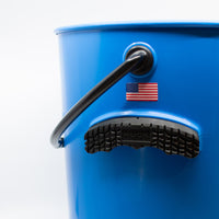 HUCK Performance Bucket - Black n Blue - Blue w/Black Handle [19243]