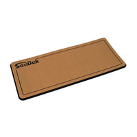 SeaDek 16 x 39" 20mm Dual Density Large Helm Pad w/SeaDek Logo - Brushed Texture - Mocha/Black (406.4mm x 990.6mm x 20mm) [37926-80327]