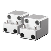 PTM Watersports Board Rack Mount - 4 Bolt - Silver - Pair [P13168-1400TEBCL]