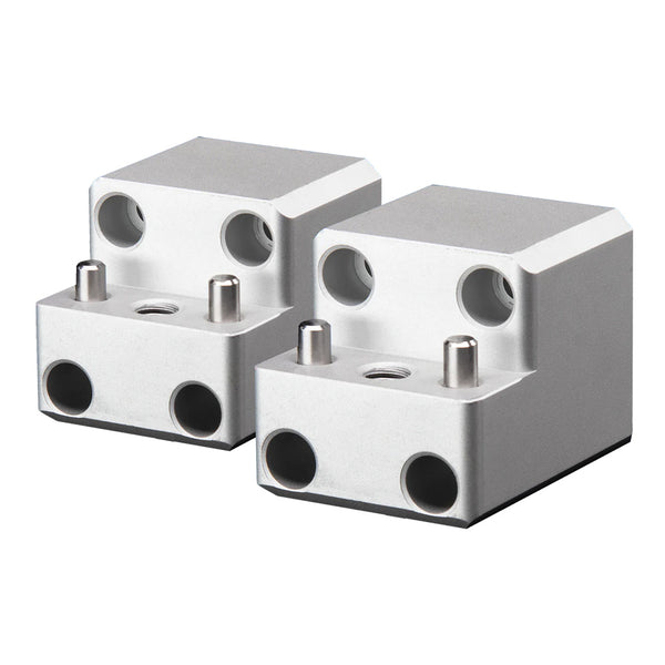 PTM Watersports Board Rack Mount - 4 Bolt - Silver - Pair [P13168-1400TEBCL]