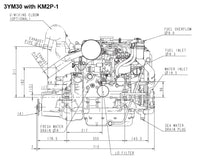 YANMAR 3YM30AE