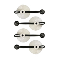 Carver Suction Cup Tie Downs - 4-Pack [61003]