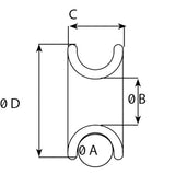 Wichard FRX15 Friction Ring - 15mm (19/32") [FRX15 / 21510]