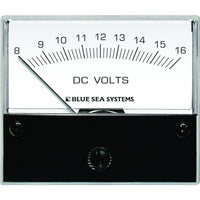 Blue Sea 8003 DC Analog Voltmeter - 2-3/4" Face, 8-16 Volts DC [8003]