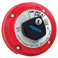 Perko Medium Duty Main Battery Disconnect Switch w/Key Lock [9602DP]