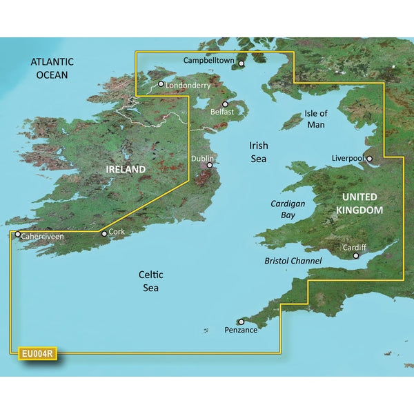 Garmin BlueChart g3 HD - HXEU004R - Irish Sea - microSD/SD [010-C0763-20]