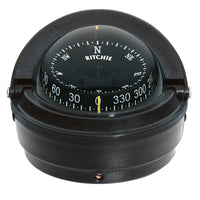 Ritchie S-87 Voyager Compass - Surface Mount - Black [S-87]
