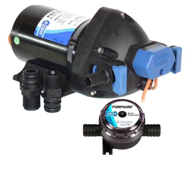 Jabsco Par-Max Shower Drain/General Purpose Pump - 3.5GPM-25psi-12VDC w/Strainer [32601-0092]