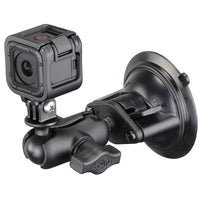 RAM Mount GoPro Hero Short Arm Suction Cup Mount [RAM-B-166-A-GOP1U]