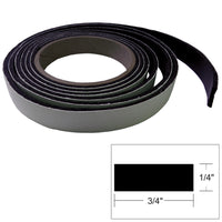 TACO Hatch Tape - 8'L x 1/4"H x "W - Black [V30-0748B8-2]