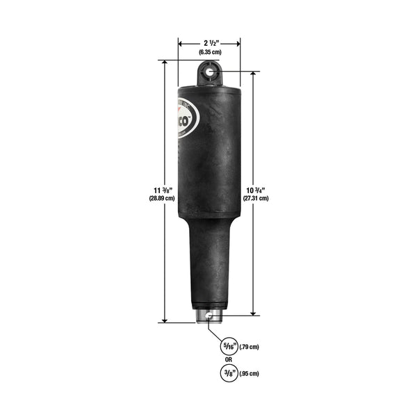 Lenco 101XD Extreme Duty Actuator - 12V - 2-1/4" Stroke w/Hardware [15056-002]