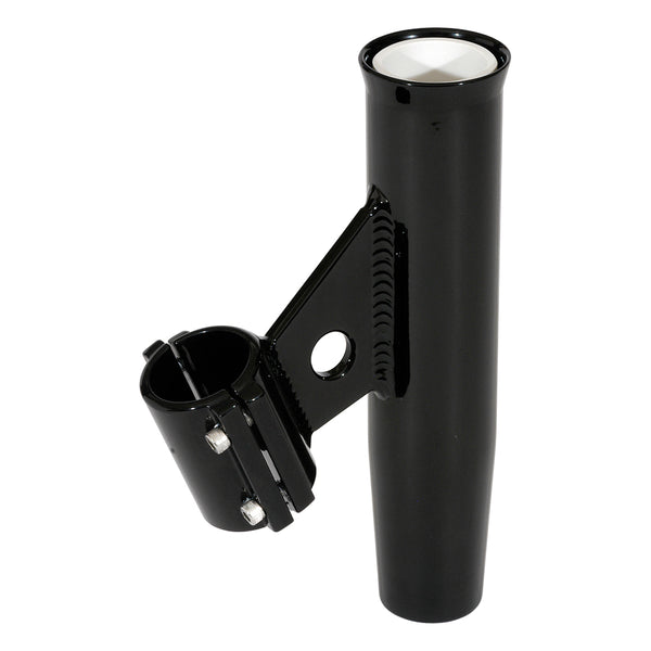 Lee's Clamp-On Rod Holder - Black Aluminum - Vertical Mount - Fits 1.900" O.D. Pipe [RA5004BK]