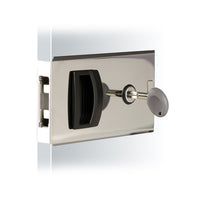 Southco Flush Sliding Door Latch - Square - Aluminum [MF-01-110-60]