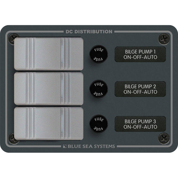 Blue Sea 8665 Contura 3 Bilge Pump Control Panel [8665]