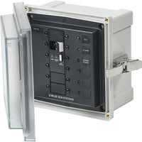 Blue Sea 3123 - SMS Panel Enclosure w/ELCI (32A)  3 Blanks - 230V AC [3123]