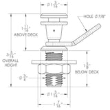 TACO Quick Release Fender Lock Kit [F16-0200-1]